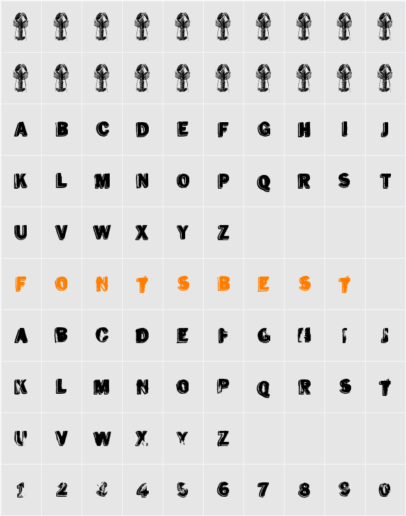 ves Character Map