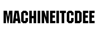 MachineItcDEE Font Image