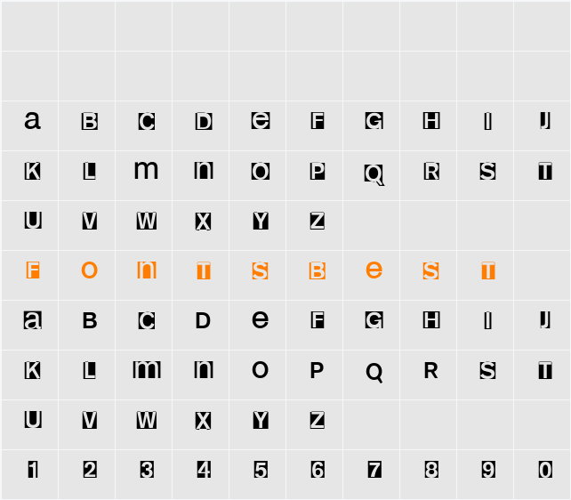 HelloweeniA Character Map