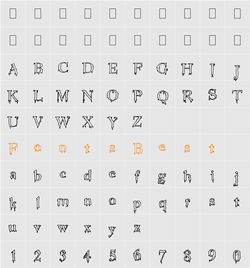 Jinkeez Out Character Map