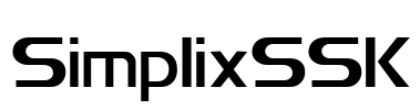 SimplixSSK Font Image