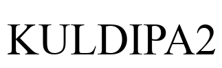KULDIPA2 Font Image