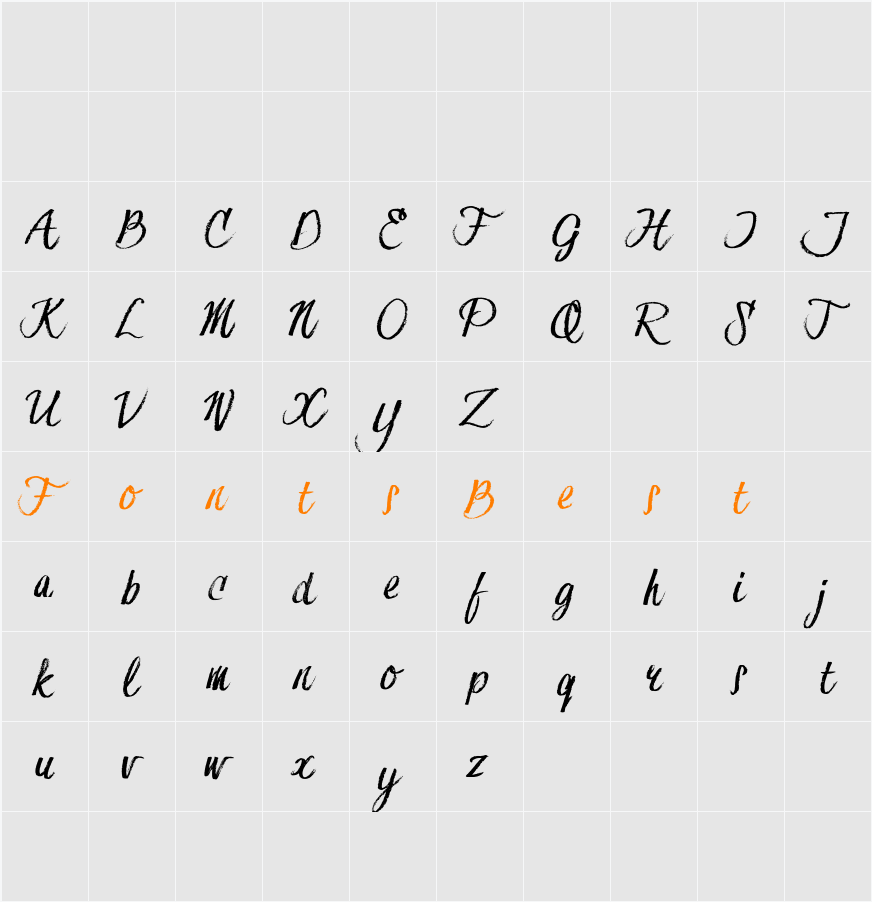Hesster Moffett TRIAL Character Map