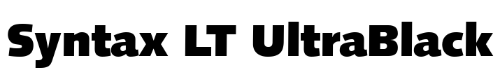 Syntax LT UltraBlack