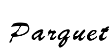 Parquet Font Image