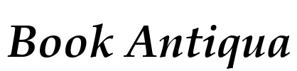 Book Antiqua