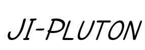 JI-Pluton Font Image