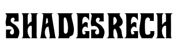 ShadesRech0 Font Image