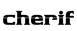 cherif Font Image