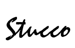 Stucco Font Image