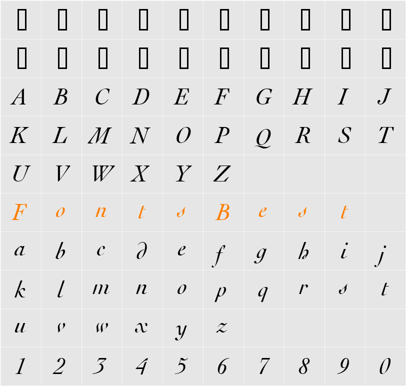 tsp tonight 1 Character Map
