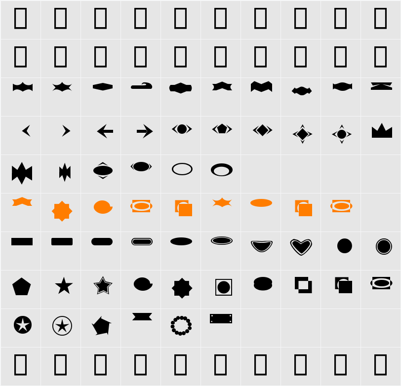 button_by_fanta Character Map