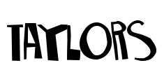 Taylors Font Image
