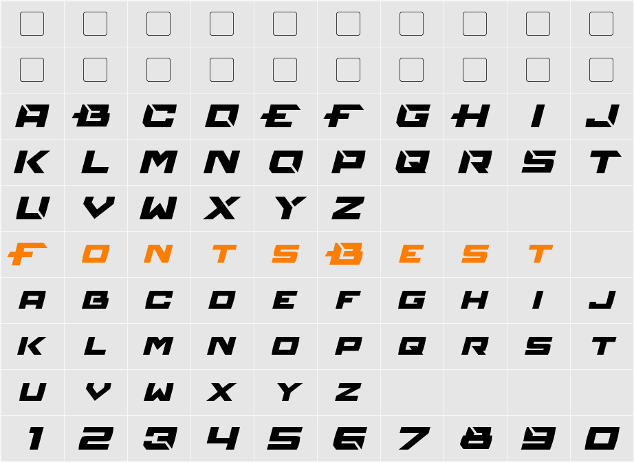 Reconstruct Character Map