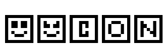SQcon Font Image