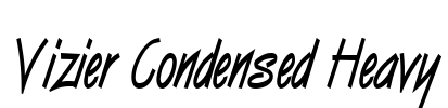Vizier Condensed Heavy