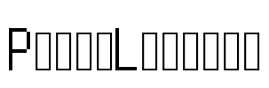 PixelLetters Font Image
