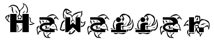 Hawaiiah Font Image