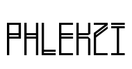 Phlekzi Font Image