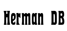 Herman DB Font Image