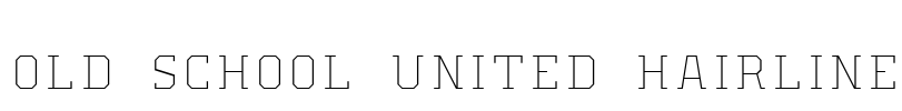 Old School United Hairline