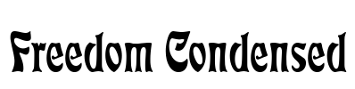 Freedom Condensed