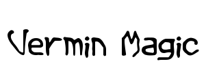 Vermin Magic Font Image