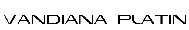 Vandiana Platin Font Image
