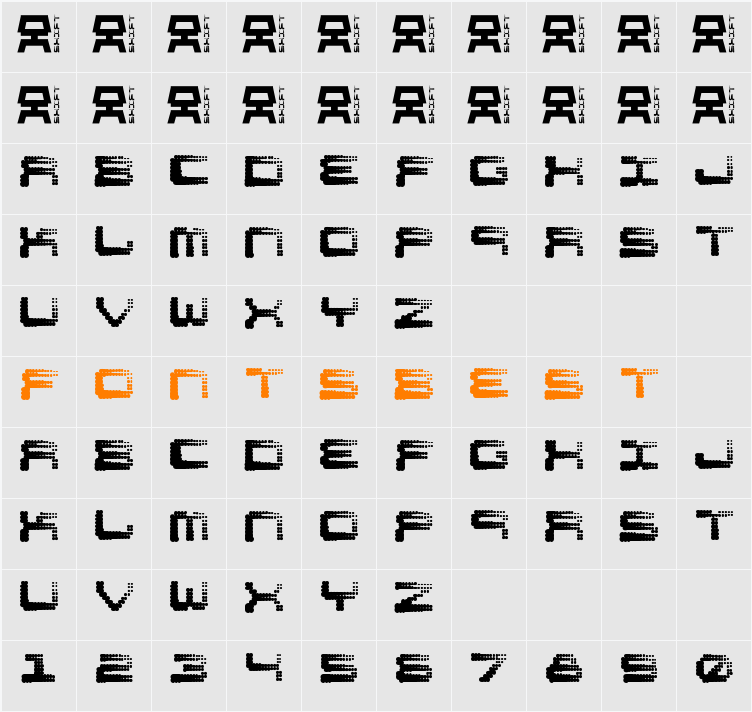 Shift Character Map