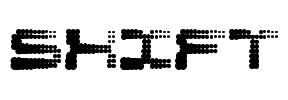 Shift Font Image