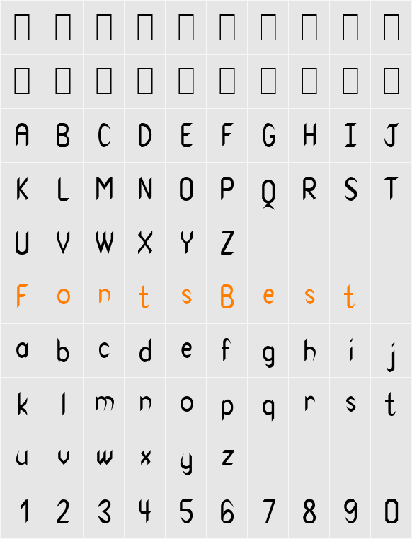 Spike-Condensed Character Map