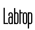 Labtop Font Image