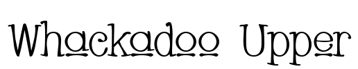 Whackadoo Upper