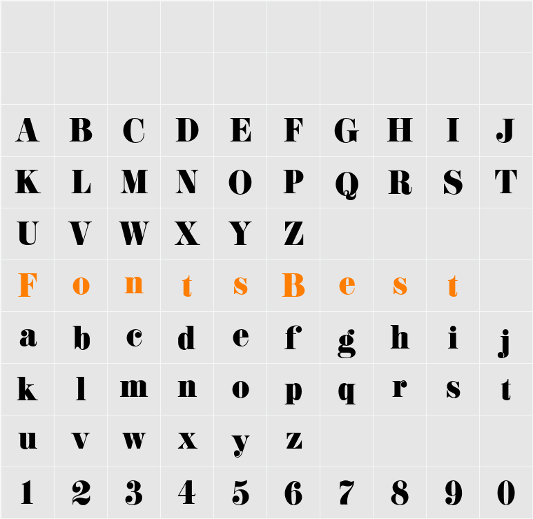 K22 Didoni Character Map