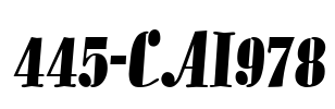 445-CAI978