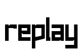 replay Font Image