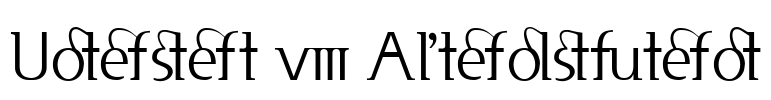 Usenet - Alternates Font Image