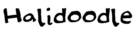 Halidoodle Font Image