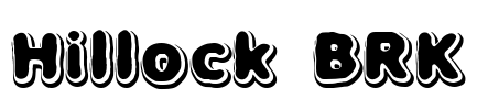Hillock BRK Font Image