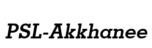 PSL-Akkhanee Font Image