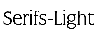 Serifs-Light