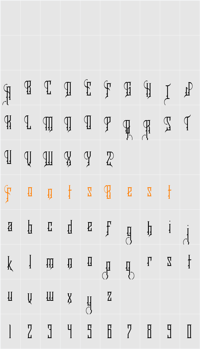 Royalty Savior Character Map