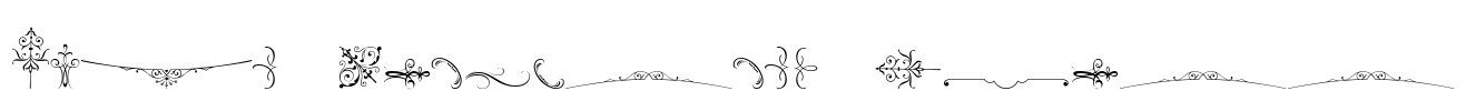 Soft Ornaments Three Font Image