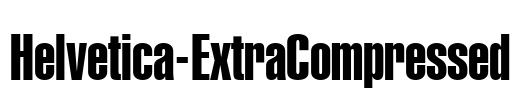 Helvetica-ExtraCompressed