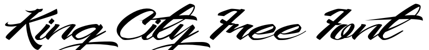 King City Free Font