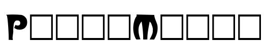 ParisMetro Font Image