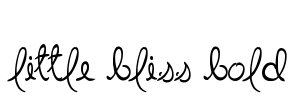 Little Bliss Bold