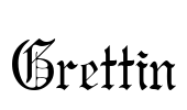 Grettin Font Image