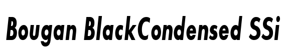 Bougan BlackCondensed SSi