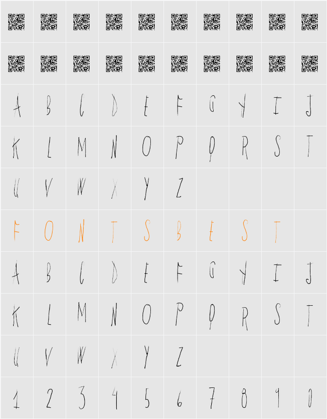 YardenTawns Character Map
